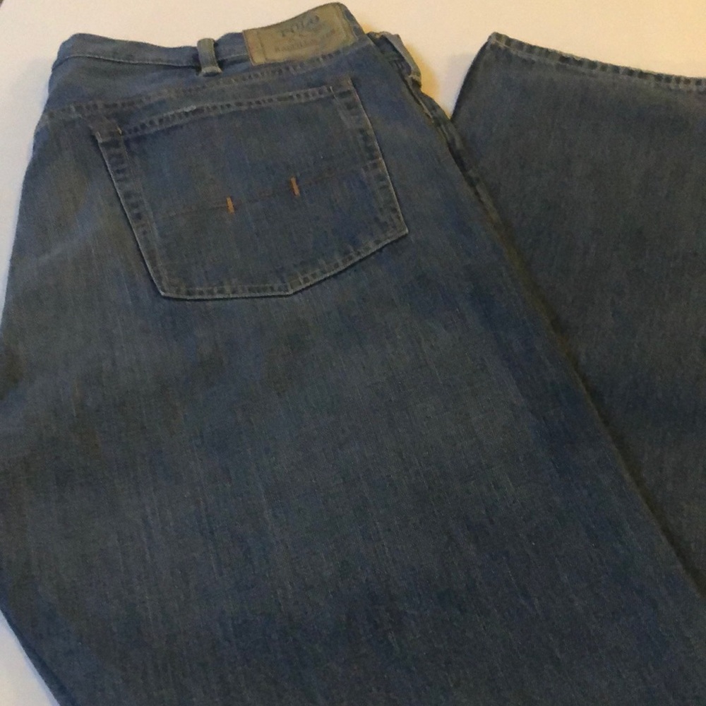 Big /Tall light wash Ralph Lauren denim